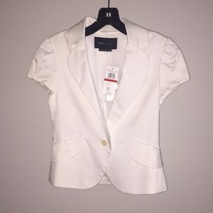 Bcbg cap sleeve jacket.